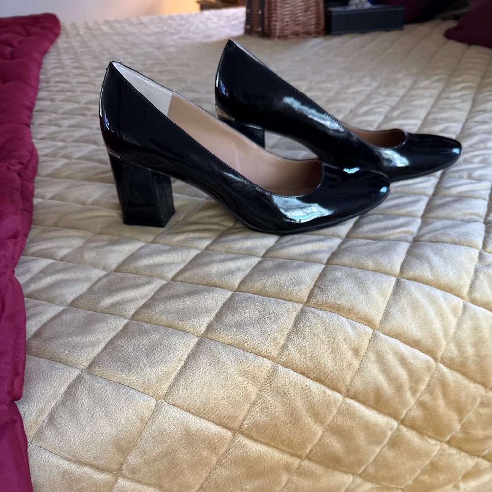 Calvin Klein Black Block Heels